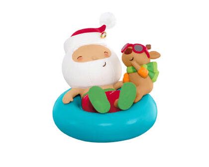 Fun In The Sun - Event Exclusive Repaint - Kringle And Kris (Event Exclusive Repaint) ornament collectible - Main Image 1