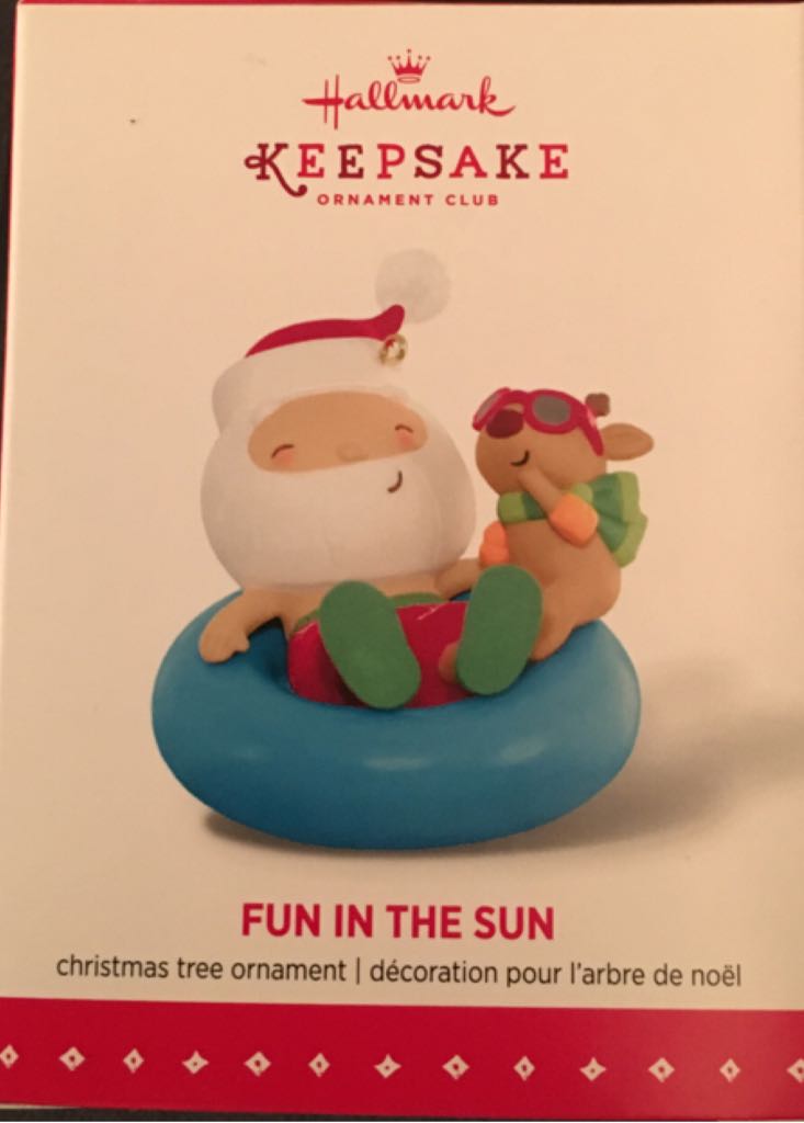 Fun In The Sun - Event Exclusive Repaint - Kringle And Kris (Event Exclusive Repaint) ornament collectible - Main Image 2