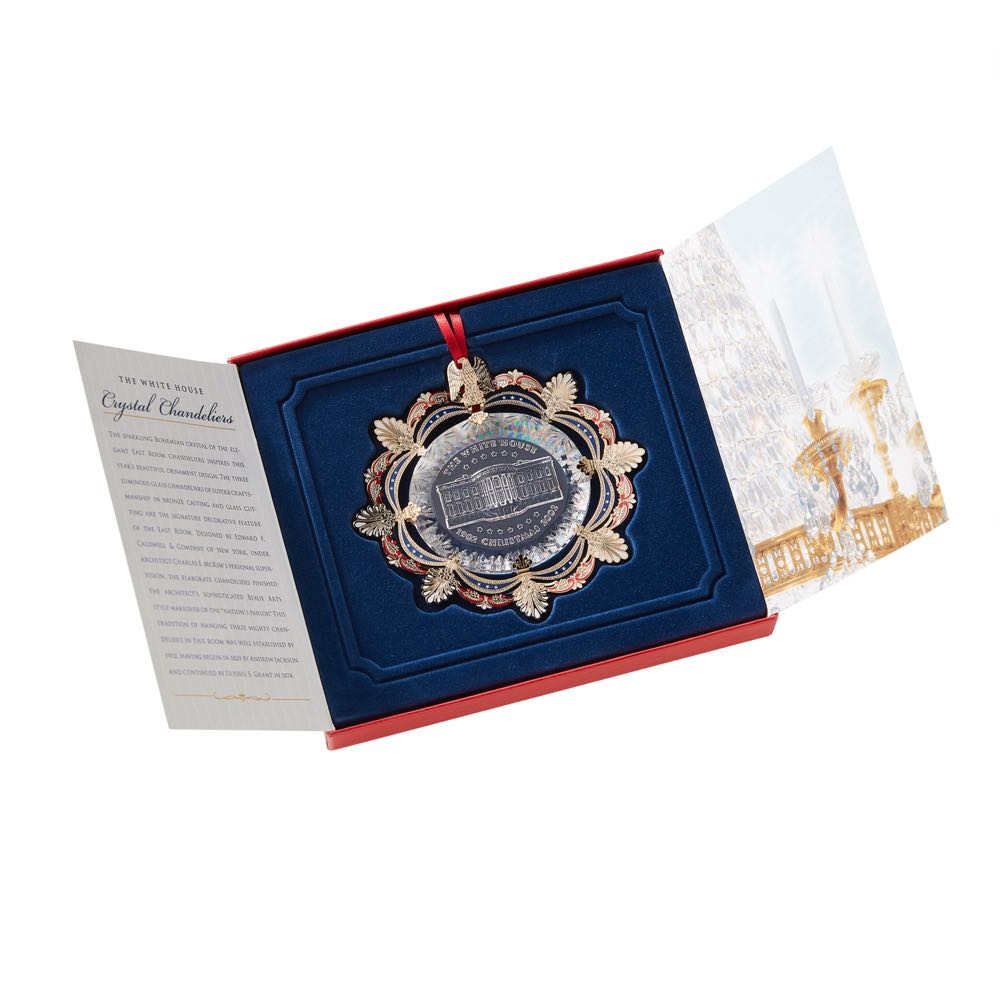 The White House Christmas Ornament 2002 - Whitehouse Chistmas Ornament (Theodore Roosevelt) ornament collectible - Main Image 2