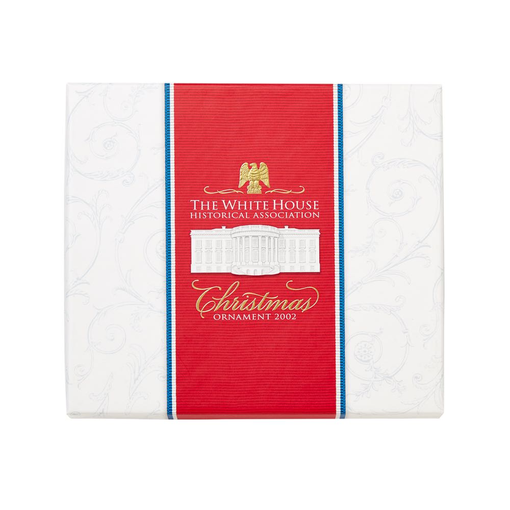 The White House Christmas Ornament 2002 - Whitehouse Chistmas Ornament (Theodore Roosevelt) ornament collectible - Main Image 3