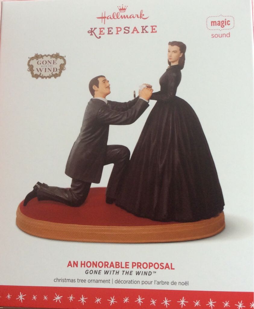 An Honorable Proposal - Gone With The Wind (Ebay) ornament collectible - Main Image 1