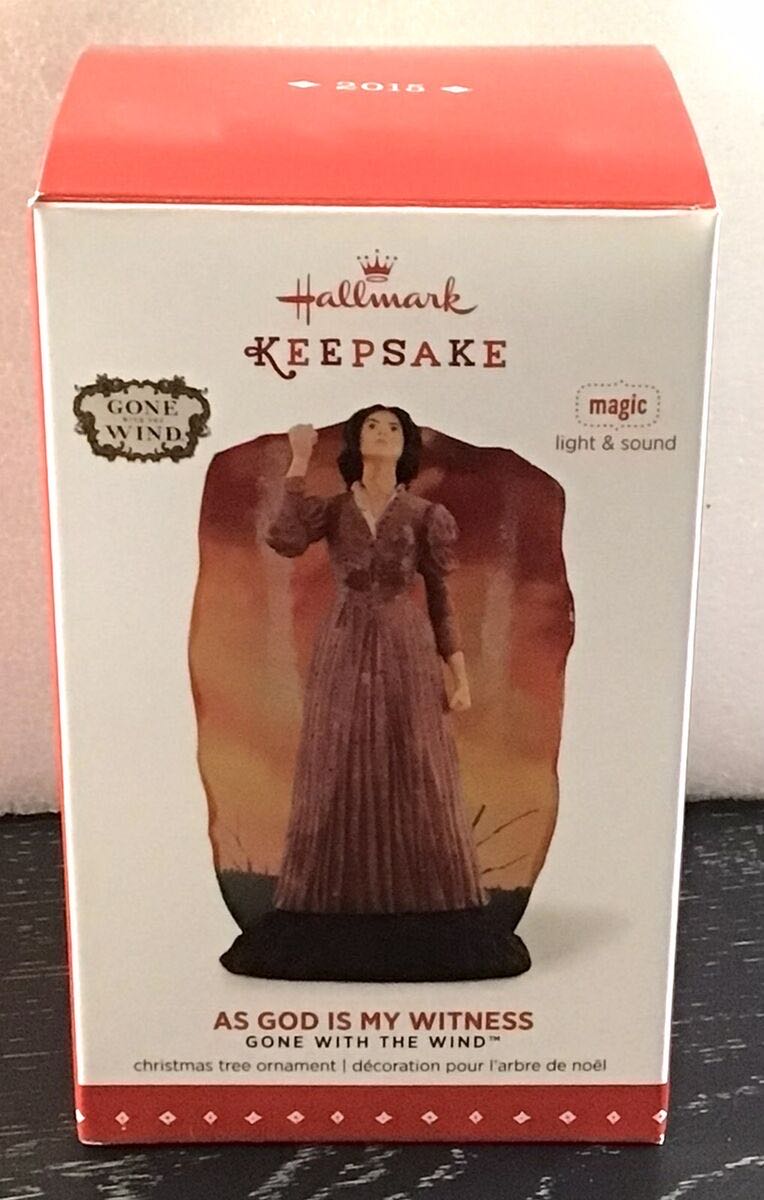 As God Is My Witness - Gone With The Wind (Movie Classics) ornament collectible - Main Image 3
