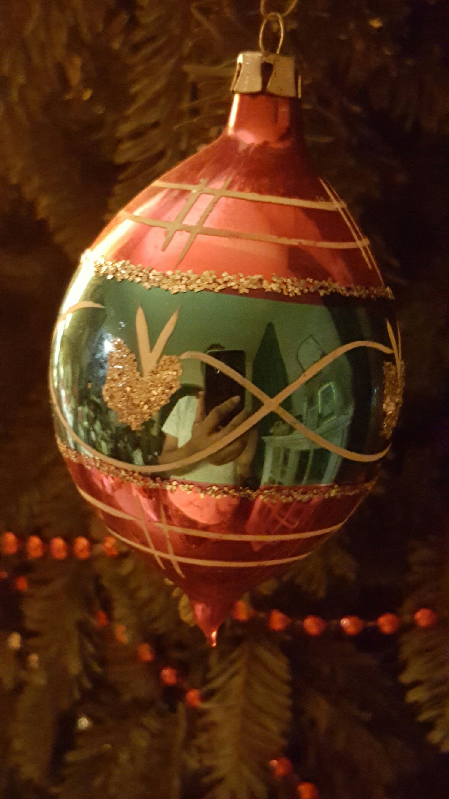 Purple And Blue Pointed  ornament collectible - Main Image 2