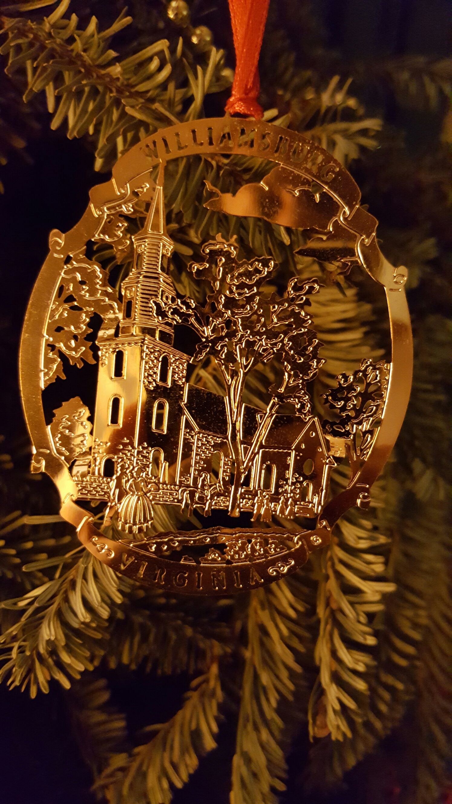 Williamsburg Bruton Parrish Church - Williamsburg (Cities) ornament collectible - Main Image 2