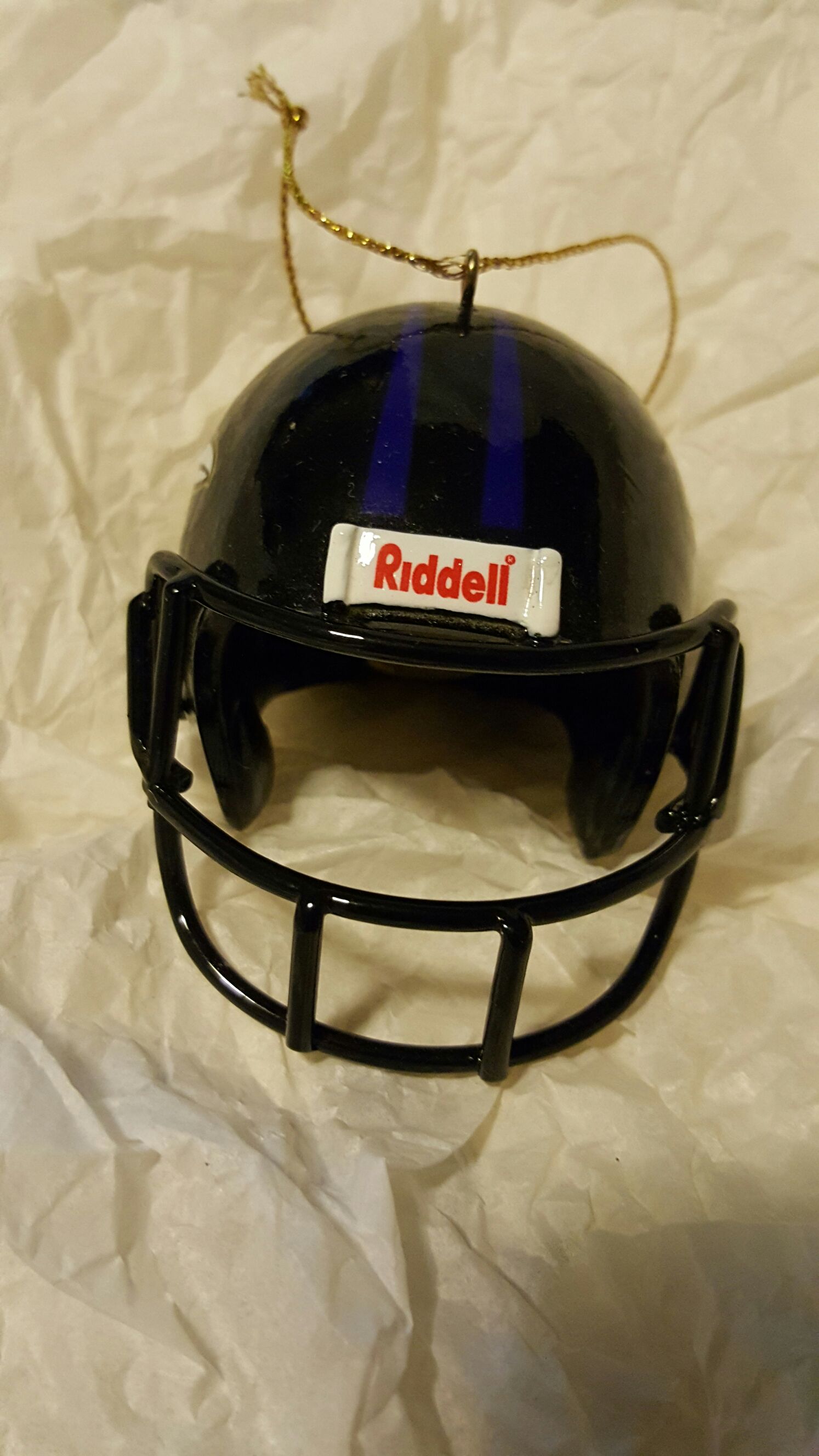 Ravens Helmet  ornament collectible - Main Image 2
