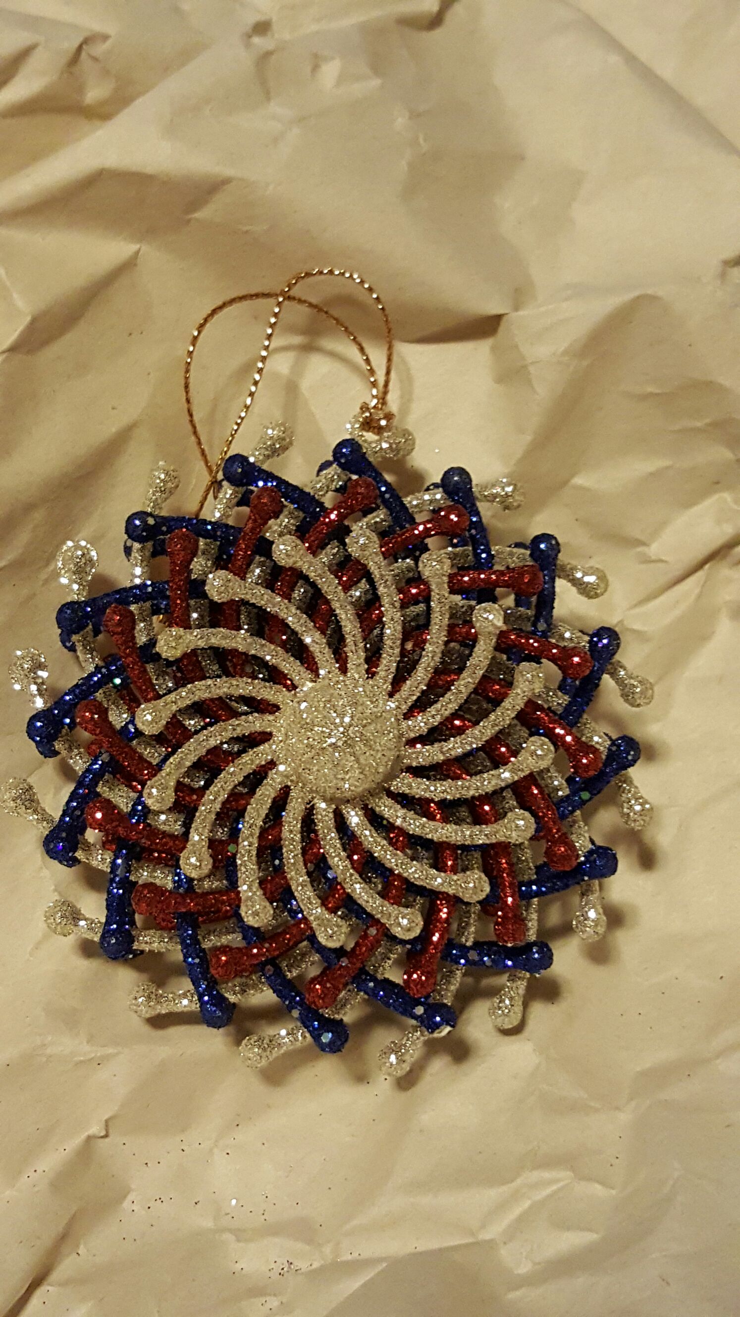 Fireworks  (Patriotic) ornament collectible - Main Image 1
