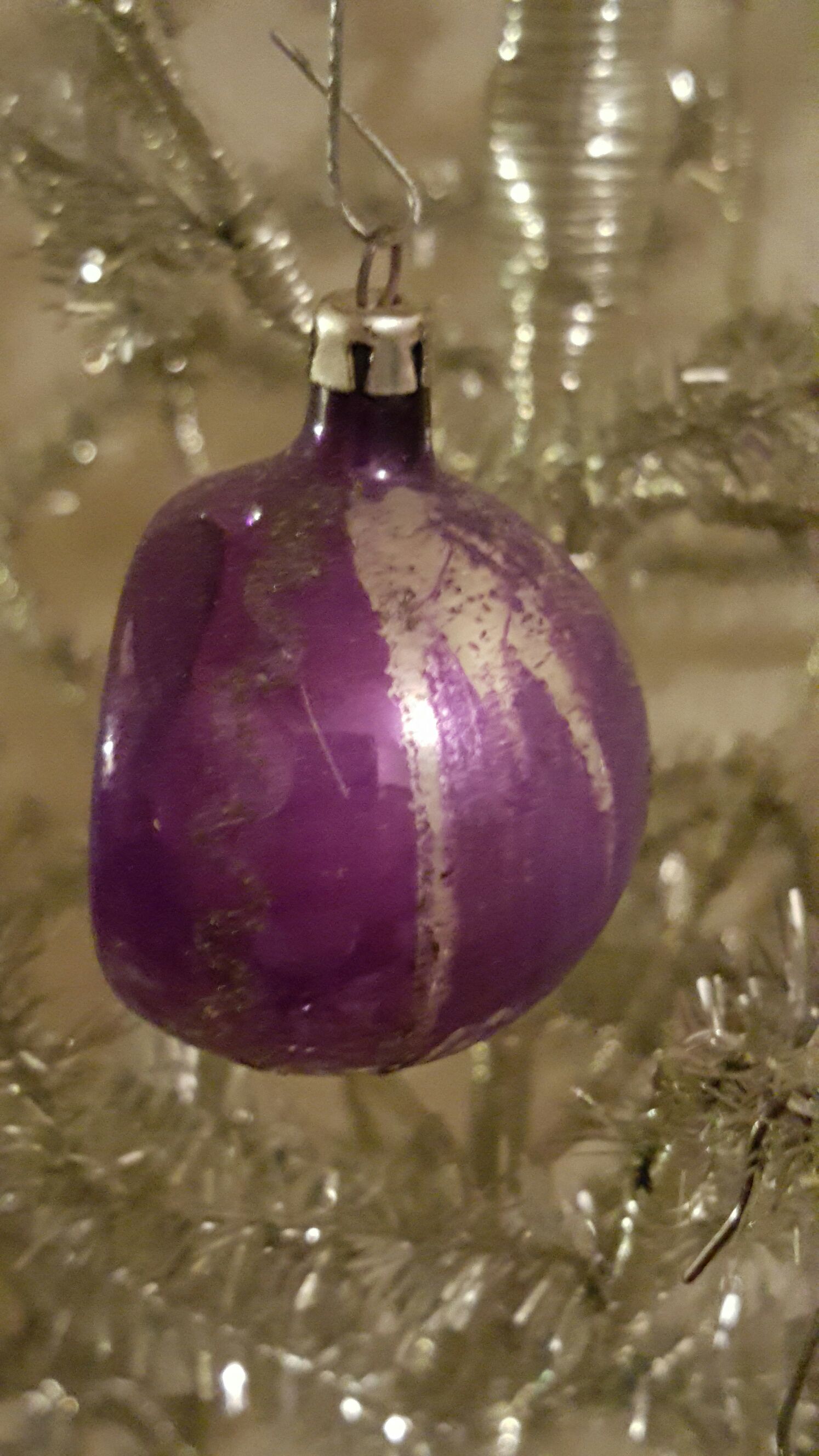 Purple Indent  ornament collectible - Main Image 2