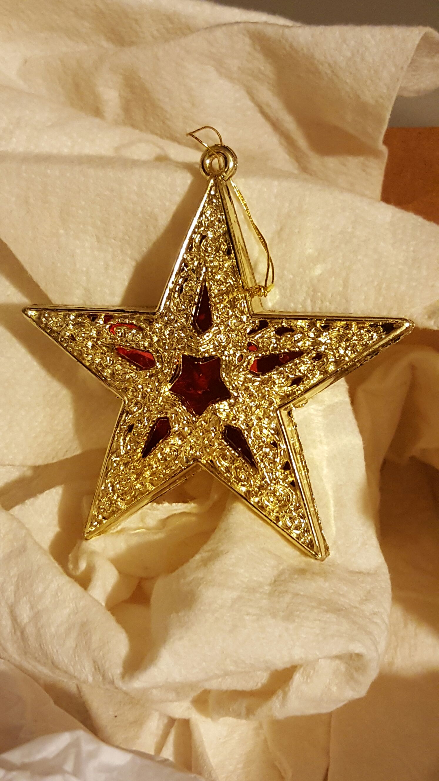 Plastic Star  ornament collectible - Main Image 1