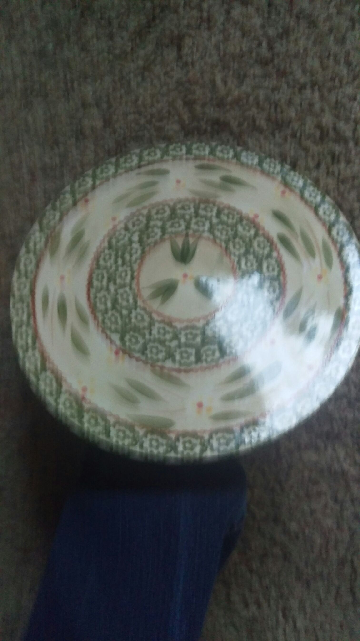 Old World Green Pedestal  (Temp-tations) ornament collectible - Main Image 2