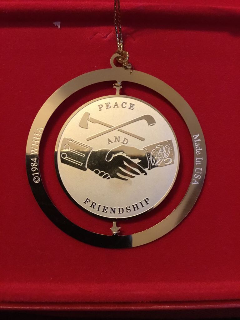 White House 1984 Ornament - White House Christmas Ornaments (Jefferson) ornament collectible - Main Image 2