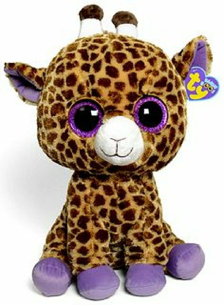 07-Twigs the Giraffe Teenie Beanie Boo’s - 2017 Teenie Beanie Boo’s McPlay Power (McDonald’s Happy Meal Toy) ornament collectible - Main Image 1