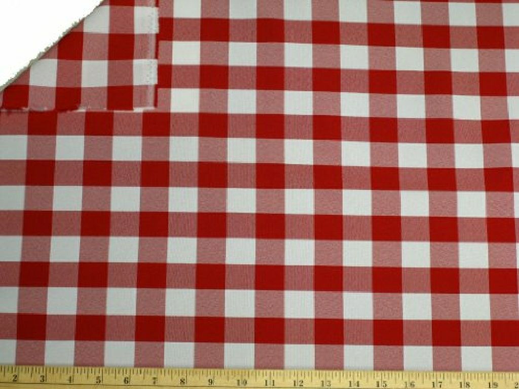 Checkered Red and White Napkins  (Summer) ornament collectible - Main Image 2