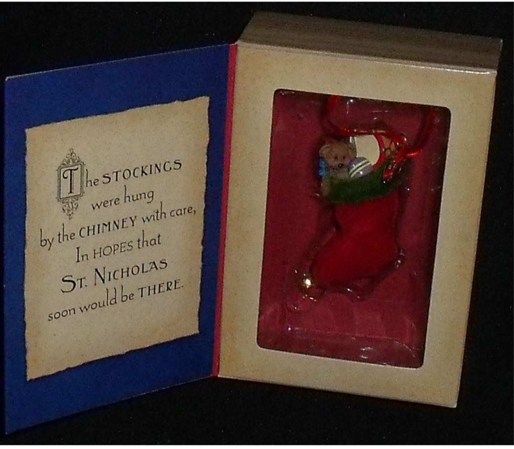 Hung With Care - Keepsake Ornament (’Twas The Night Before Christmas) ornament collectible - Main Image 2