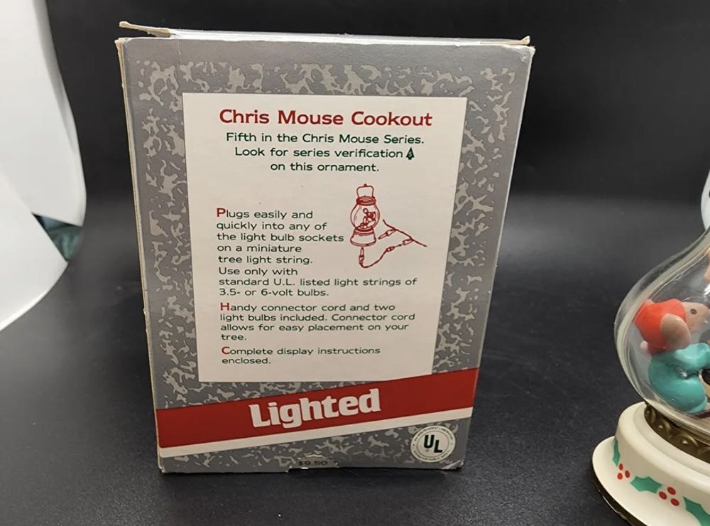 Chris Mouse Cookout - 5th (Chris Mouse) ornament collectible - Main Image 4