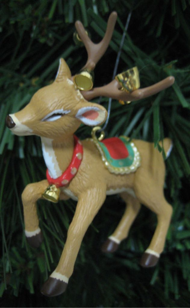 Ringing Reindeer - Member Exclusive (Reindeer) ornament collectible - Main Image 2
