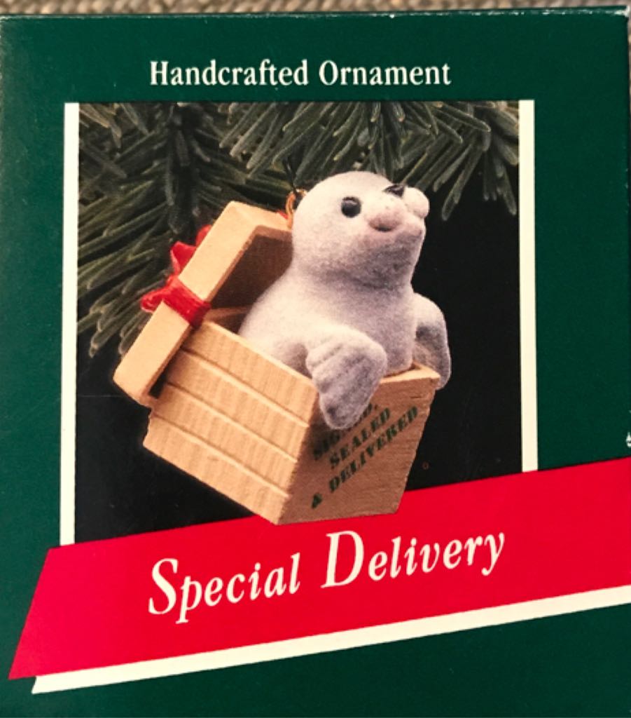 Special Delivery  (Seal) ornament collectible - Main Image 1