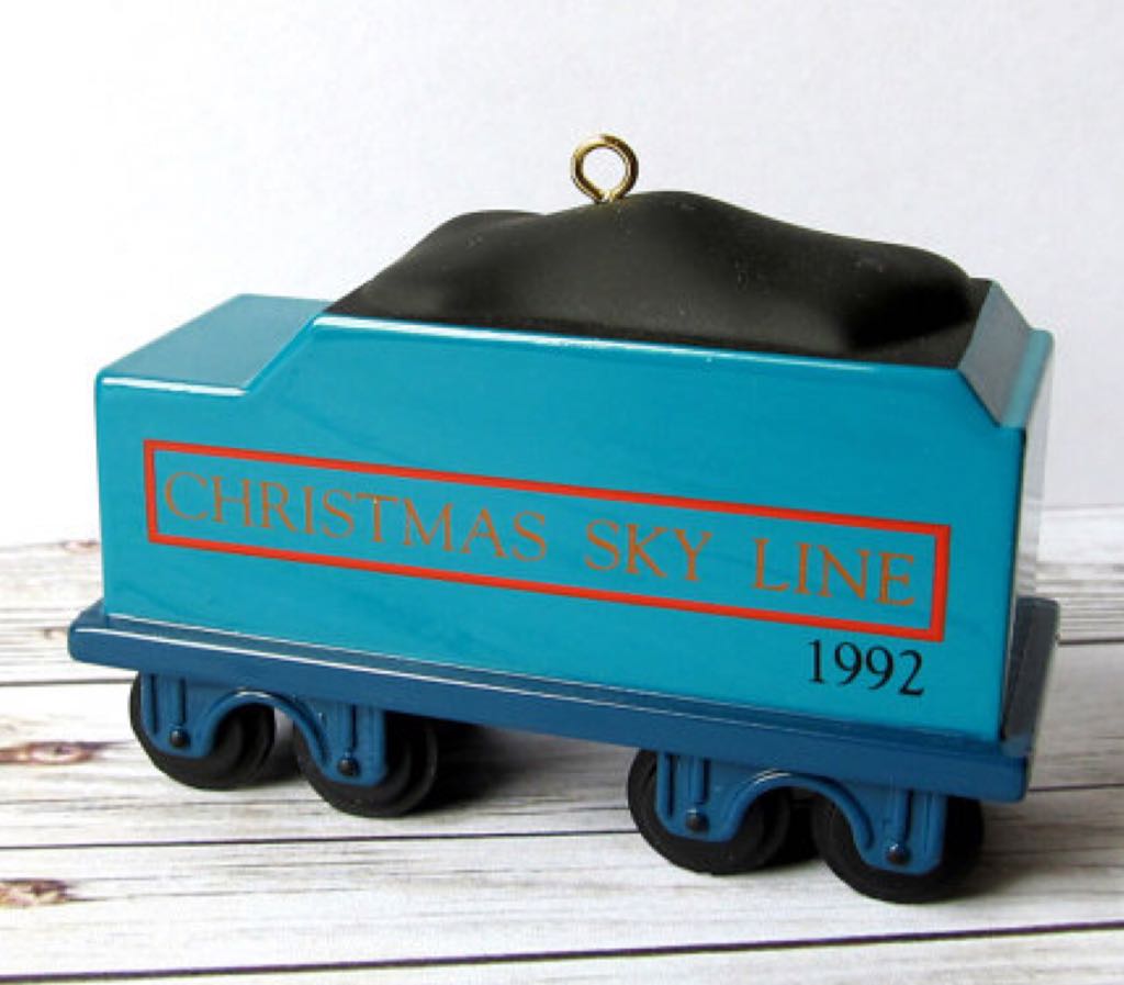 Sky Line Coal Car - Christmas Sky Line Collection (Keepsake Ornament) ornament collectible - Main Image 2
