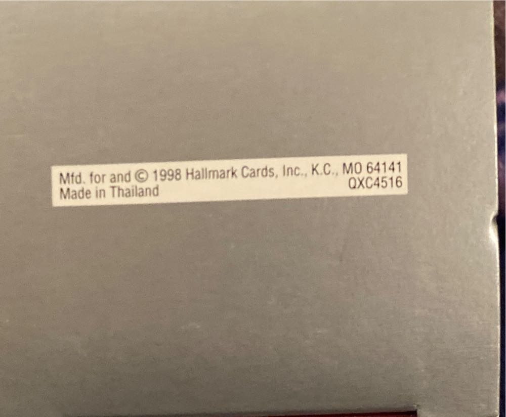 New Christmas Friend - Hallmark Archives Series (Keepsake Ornament Collector’s Club) ornament collectible - Main Image 4