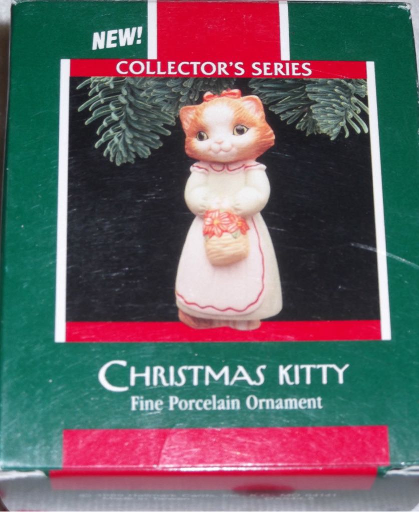 Christmas Kitty #1 - Christmas Kitty Series (Collector’s Series) ornament collectible - Main Image 1
