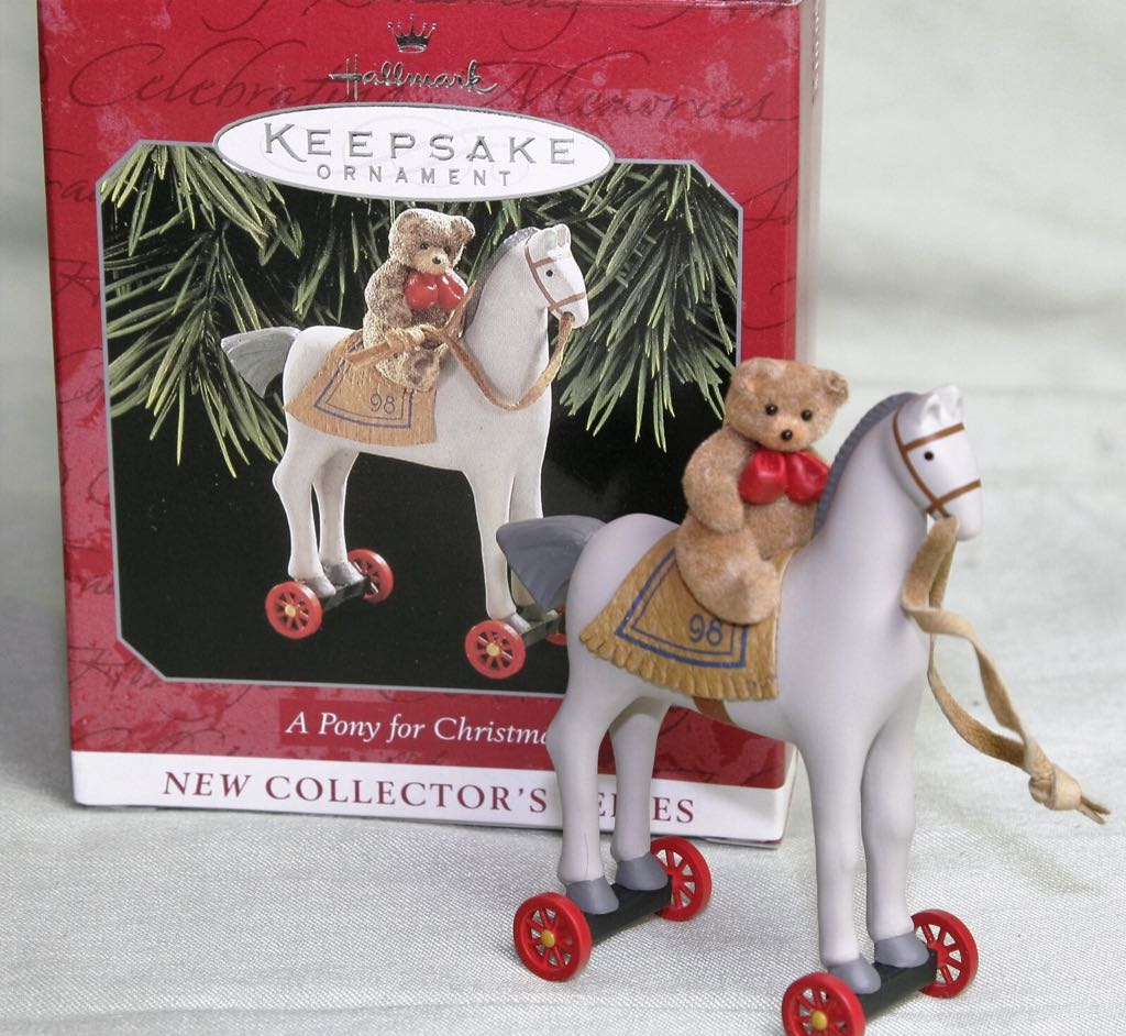 A Pony For Christmas - A Pony For Christmas Series (Collector’s Series) ornament collectible - Main Image 2