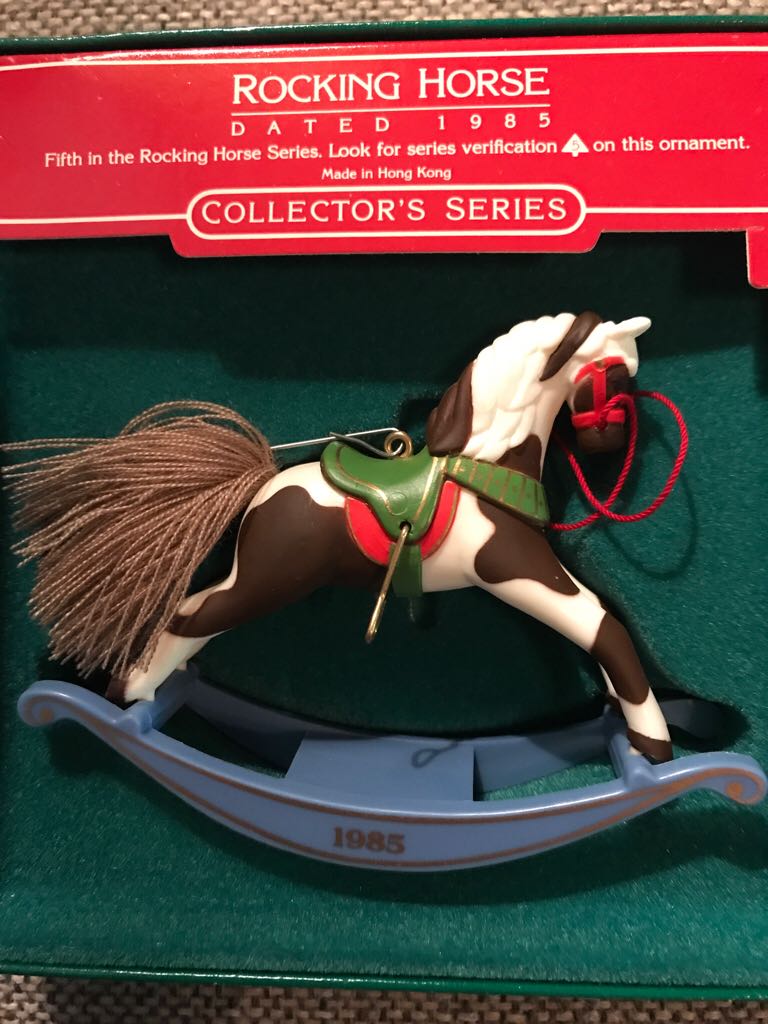 Rocking Horse #5 (1985) - Rocking Horse Series (Collector’s Series) ornament collectible - Main Image 2