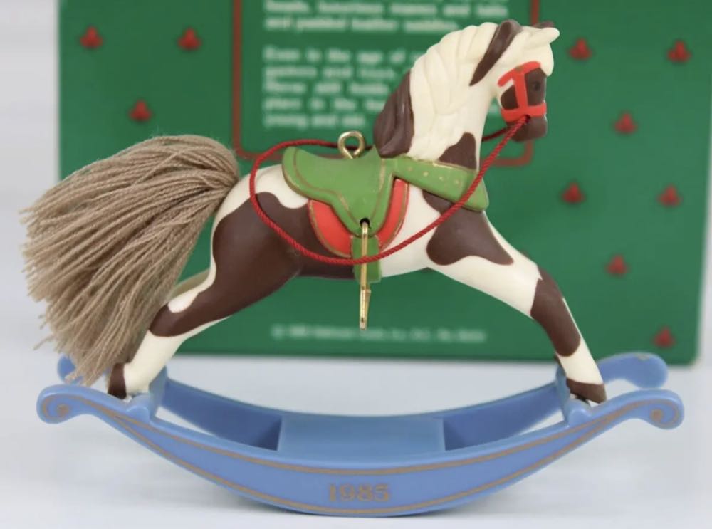 Rocking Horse #5 (1985) - Rocking Horse Series (Collector’s Series) ornament collectible - Main Image 3
