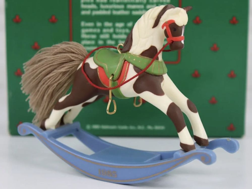 Rocking Horse #5 (1985) - Rocking Horse Series (Collector’s Series) ornament collectible - Main Image 4