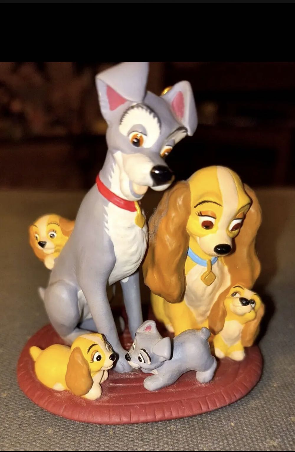 Family Portrait - Lady and The Tramp - Lady & The Tramp (Disney) ornament collectible - Main Image 3