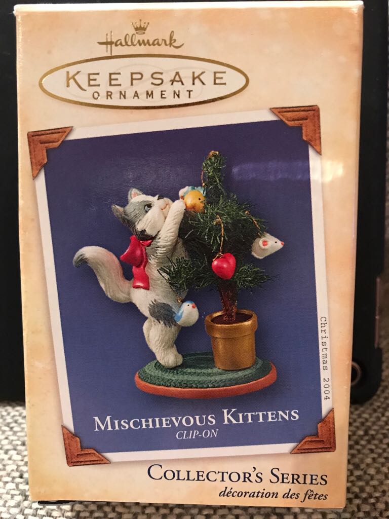 Mischievous Kittens  - Mischievous Kittens Series (Collector’s Series) ornament collectible - Main Image 2