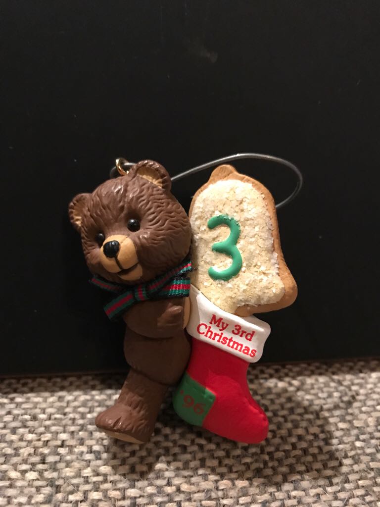 Child’s Third Christmas - Child’s Age Collection (Keepsake Ornament) ornament collectible - Main Image 2