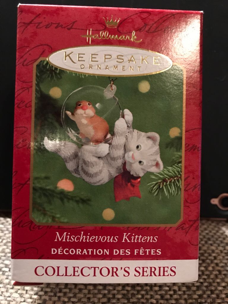 Mischievous Kittens  - Mischievous Kittens Series (Collector’s Series) ornament collectible - Main Image 2