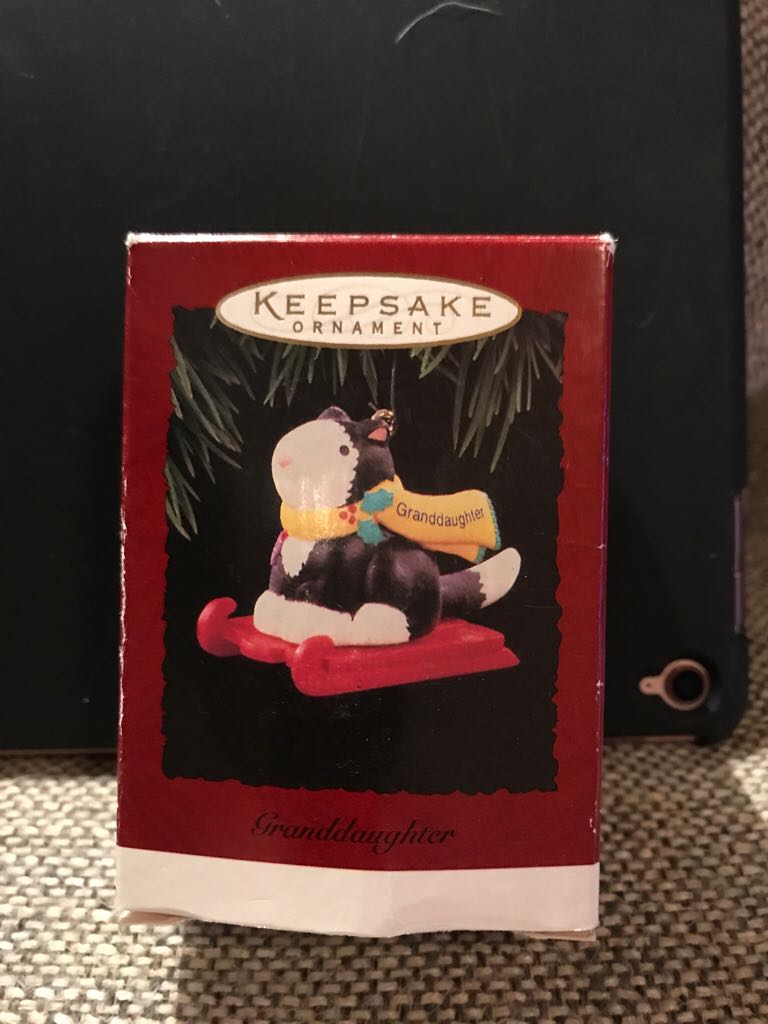 Granddaughter   (Keepsake Ornament) ornament collectible - Main Image 2