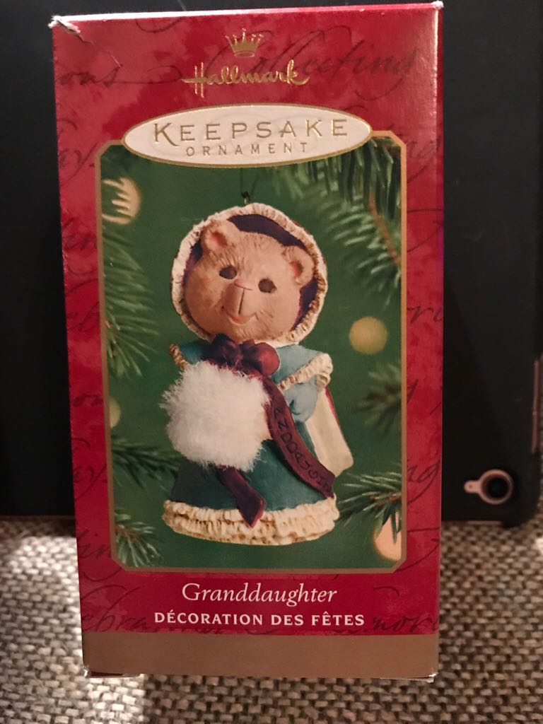 Granddaughter  (Keepsake Ornament) ornament collectible - Main Image 2