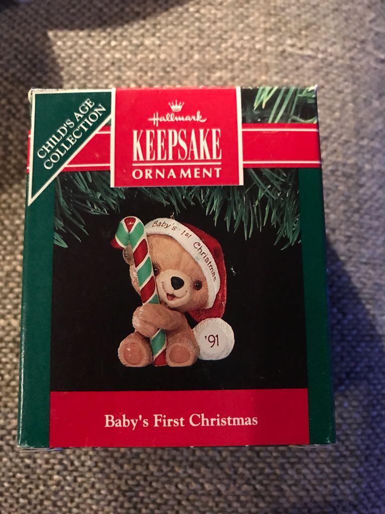 Baby’s First Christmas  - Child’s Age Collection Series (Collector’s Series) ornament collectible - Main Image 2