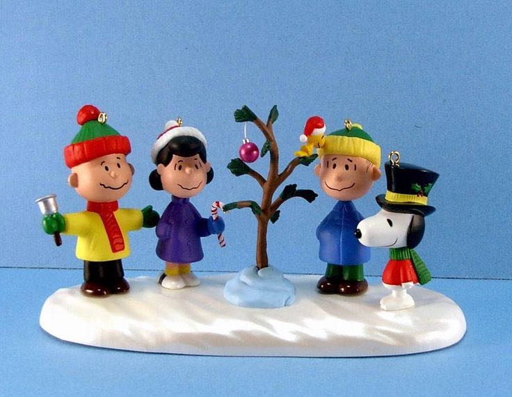 Snow Scene Tabletop Display - Peanuts A Charlie Brown Christmas (Keepsake Ornament) ornament collectible - Main Image 2