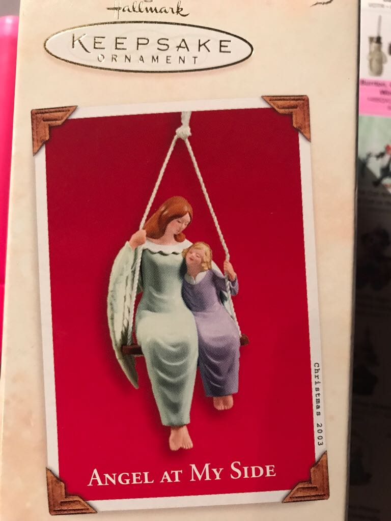 Angel At My Side  (Keepsake Ornament) ornament collectible - Main Image 2
