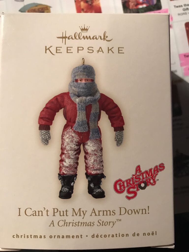 I Can’t Put My Arms Down! - Hallmark “A Christmas Story” Ornaments (Keepsake Ornament) ornament collectible - Main Image 2