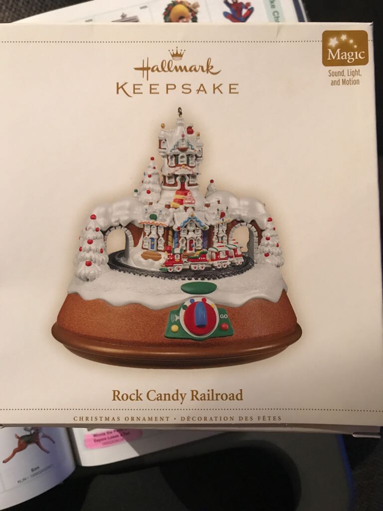Rock Candy Railroad  (Keepsake Ornament) ornament collectible - Main Image 2