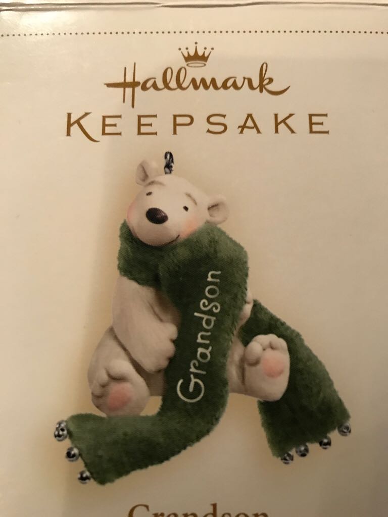 Grandson   (Keepsake Ornament) ornament collectible - Main Image 2