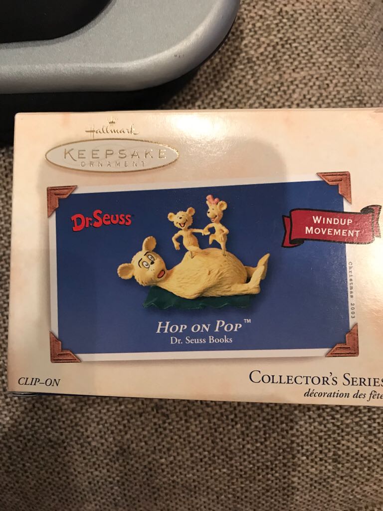 Hop On Pop - Dr Seuss Books (Collector’s Series) ornament collectible - Main Image 2