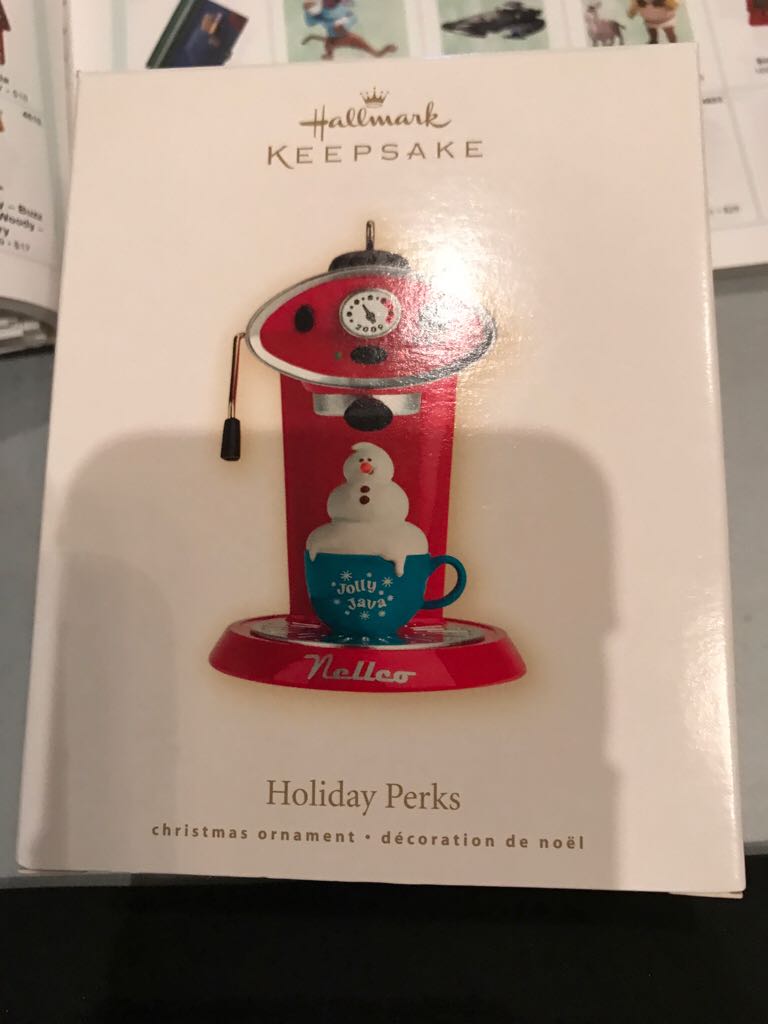 Holiday Perks  (Keepsake Ornament) ornament collectible - Main Image 2