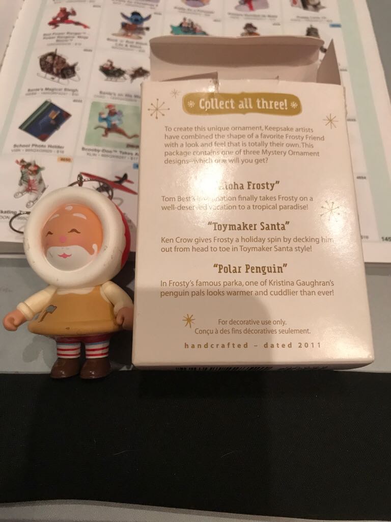 Toymaker Santa  (Keepsake Ornament) ornament collectible - Main Image 2