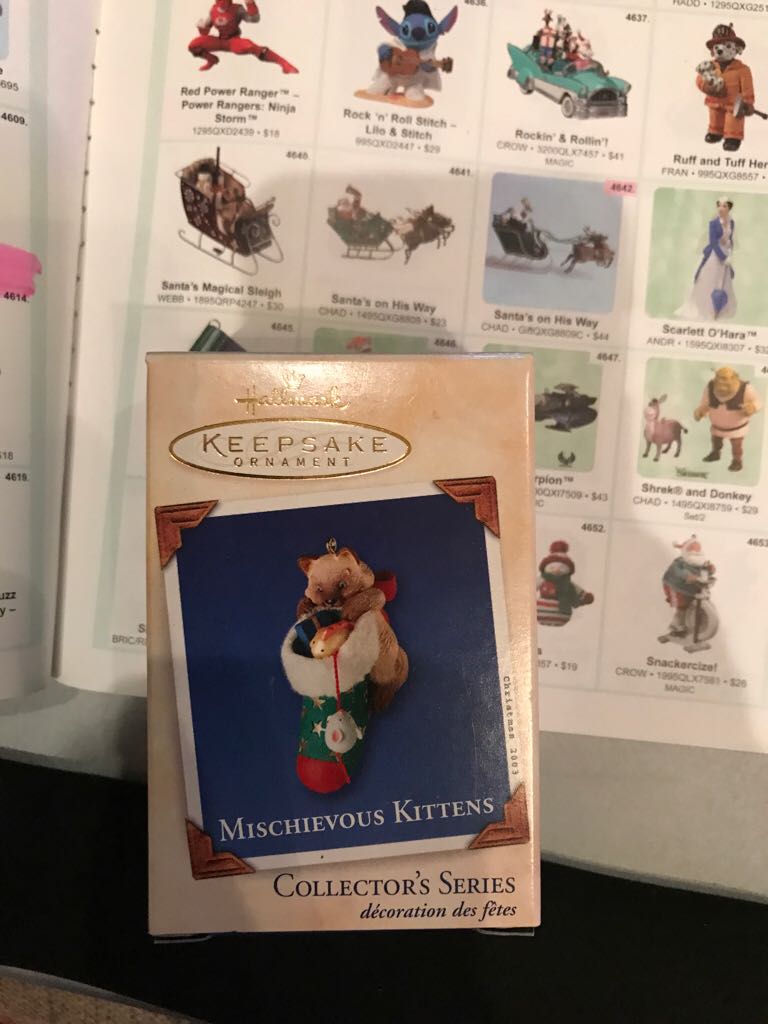 Mischievous Kittens  - Mischievous Kittens Series (Collector’s Series) ornament collectible - Main Image 2