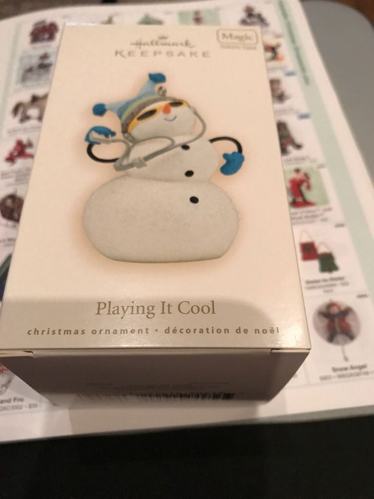 Playing It Cool  (Keepsake Ornament) ornament collectible - Main Image 2