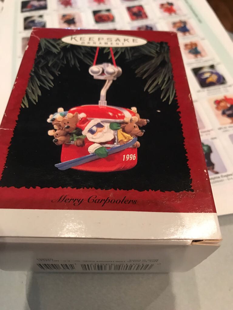 Merry Carpoolers  (Keepsake Ornament) ornament collectible - Main Image 2