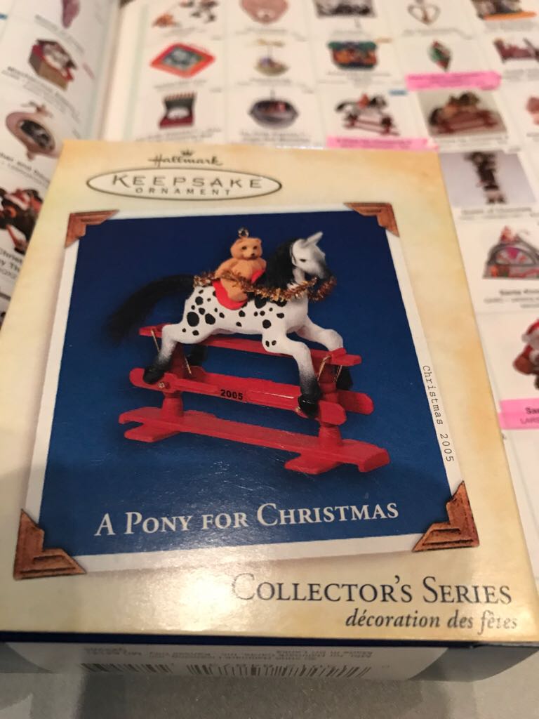 A Pony For Christmas  - A Pony For Christmas Series (Collector’s Series) ornament collectible - Main Image 2