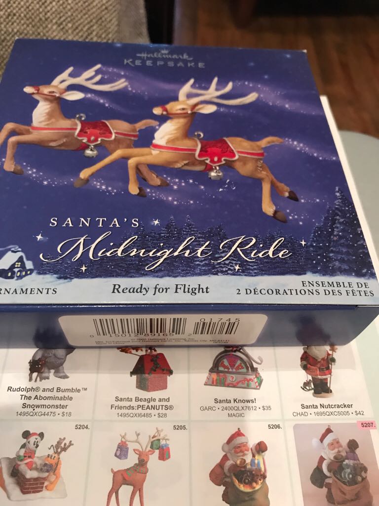 Ready For Flight - Santa’s Midnight Ride (Collector’s Series) ornament collectible - Main Image 2