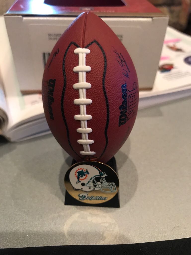Miami Dolphins Football - NFL Collection (Keepsake Ornament) ornament collectible - Main Image 1
