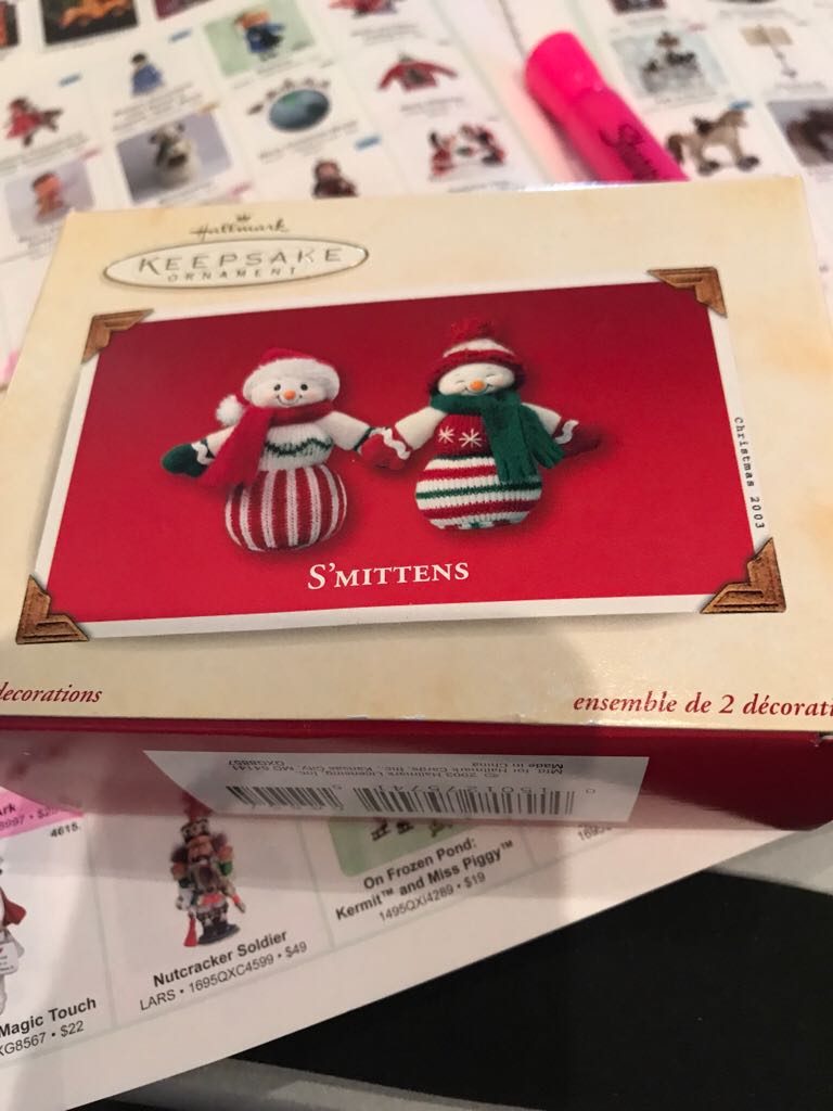 S’mittens  (Keepsake Ornament) ornament collectible - Main Image 2