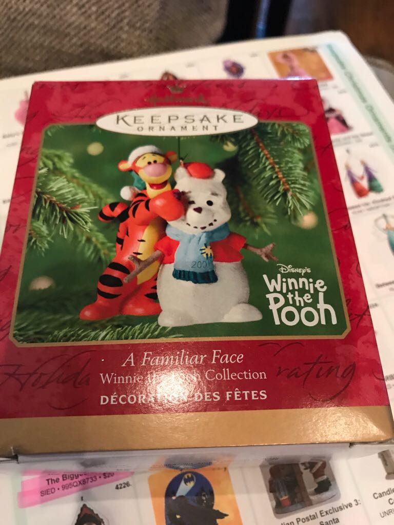 A Familiar Face - Winnie The Pooh Collection (Keepsake Ornament) ornament collectible - Main Image 2